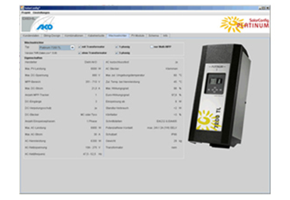 PLATINUM SolarConfig